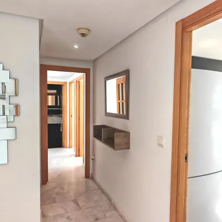 公寓 Skyline 31 Terraza Privada Con Vistas Al Mar 貝尼多姆